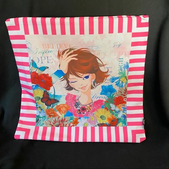 NICOLE LEE XOCHIL FASHION ACCENT PILLOW COVER - Picture 4 of 16